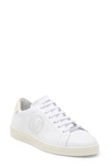 Valentino By Mario Valentino Dimitri Sneaker In White Cream