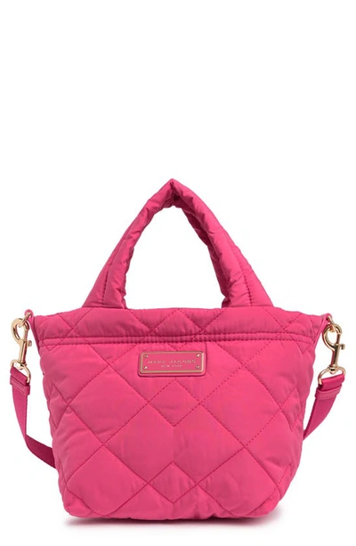 定番★Marc Jacobs★Quilted Nylon Mini Tote M0016681 Marc Jacobs Quilted Nylon Mini Tote 2way M0016681-001 Black