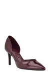 Calvin Klein Gloria D'orsay Pump In Wine