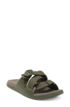 Chaco Chillos Slide Sandal In Fossil