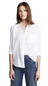 Rails Charli Button Down Shirt In Perth Stripe