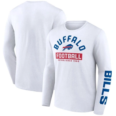 Fanatics Branded White Buffalo Bills Long Sleeve T-shirt