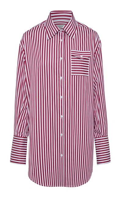 Anna Quan Lesley Shirt In Red