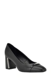 Calvin Klein Unesta Pointed Toe Pump In Black