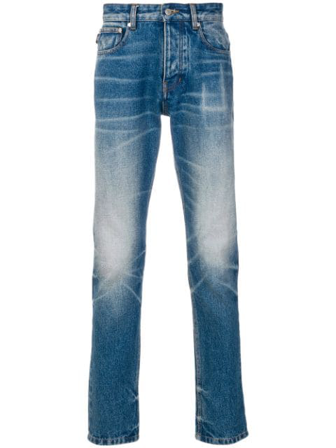 Ami Alexandre Mattiussi Ami Fit 5 Pockets Jeans In Blue | ModeSens