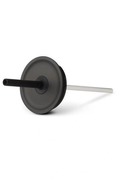 Hydro Flask Medium Press-in Straw Lid In Black