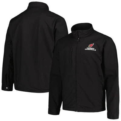 Dunbrooke Black Arizona Cardinals Journey Workwear Tri-blend Full-zip Jacket