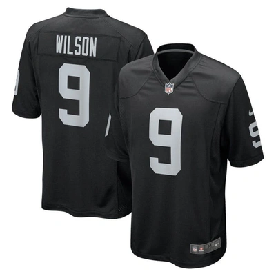 Nike Tyree Wilson Black Las Vegas Raiders 2023 Nfl Draft First Round Pick Game Jersey