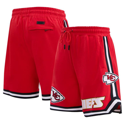 Pro Standard Red Kansas City Chiefs Classic Chenille Shorts