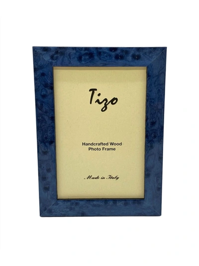 Tizo Burlwood Frame In Blue