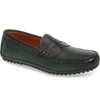 Allen Edmonds Siesta Key Penny Loafer In Green Leather