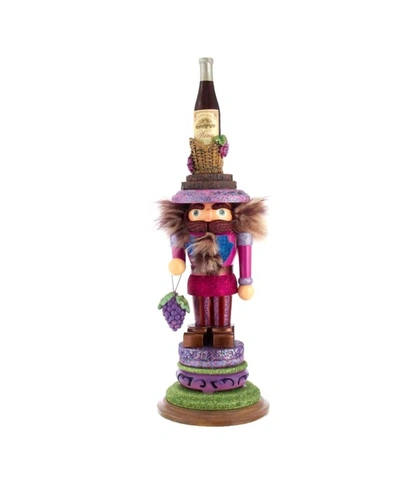 Kurt S. Adler 17.5" Hollywood Wine King Nutcracker In Multi