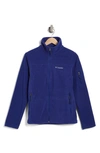 Columbia Cool Intervention Microfleece Jacket In Dark Sapphire