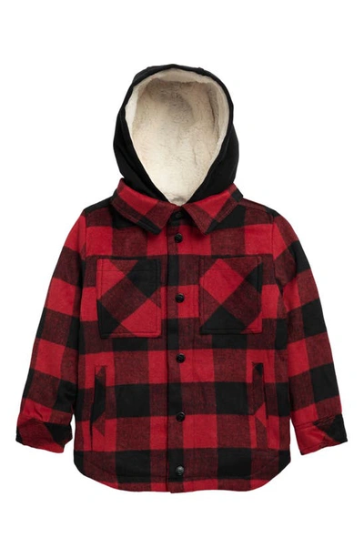 Urban Republic Boys Wool Officer Jacket With Hood Clout