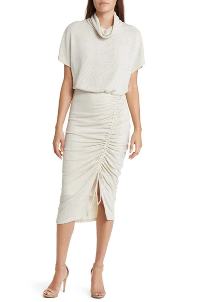 black halo iliana ruched sheath dress Black Halo Iliana Ruched Sheath Dress