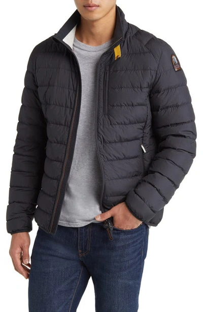 Parajumpers Ugo Quilted Down Jacket In Black
