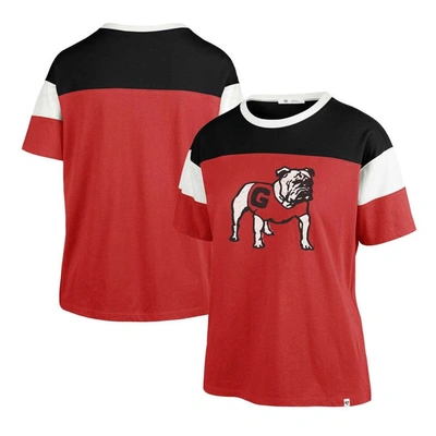 47 ' Red Georgia Bulldogs Premier Time Off T-shirt