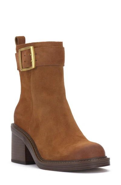 Vince Camuto Bembonie Bootie In Warm Caramel