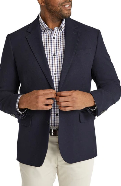 Johnny Bigg Rafferty Textured Stretch Sport Coat In Navy