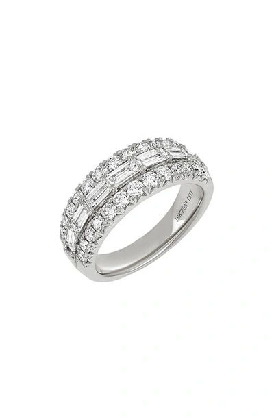 Bony Levy Liora Wide Diamond Ring In 18k White Gold