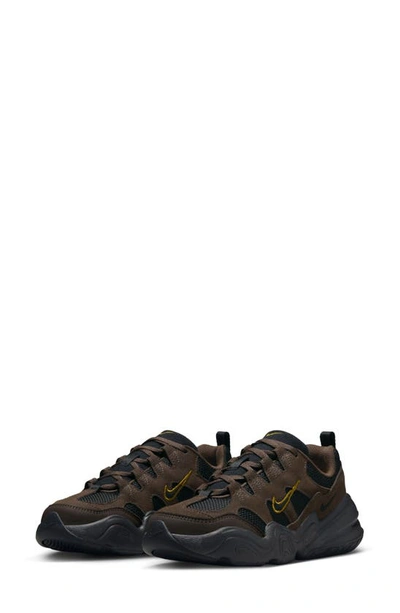 Nike Tech Hera Sneaker In Cacao Wow/ Black/ Bronze