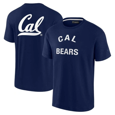 Fanatics Signature Unisex  Navy Cal Bears Super Soft Short Sleeve T-shirt