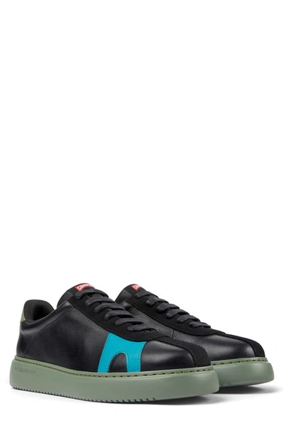 Camper Twins Mismatched Sneaker In Black