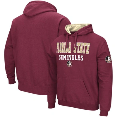 Colosseum Garnet Florida State Seminoles Sunrise Pullover Hoodie