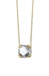 Anzie Dew Drop Cluster Topaz Pendant Necklace In Gold
