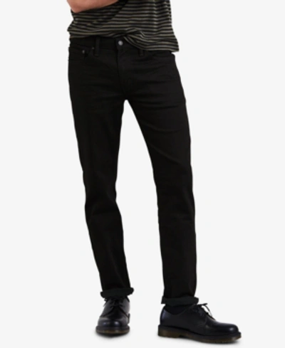 Levi's 511 Slim Fit Performance Stretch Jeans In Black 3d