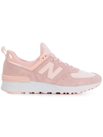 New Balance Low-top 574 Sneakers In Pink & Purple