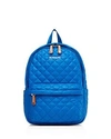 Mz Wallace Small Metro Backpack In Tahiti Blue/silver