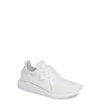 Adidas Originals Swift Run Running Shoe In White/ White/ Black