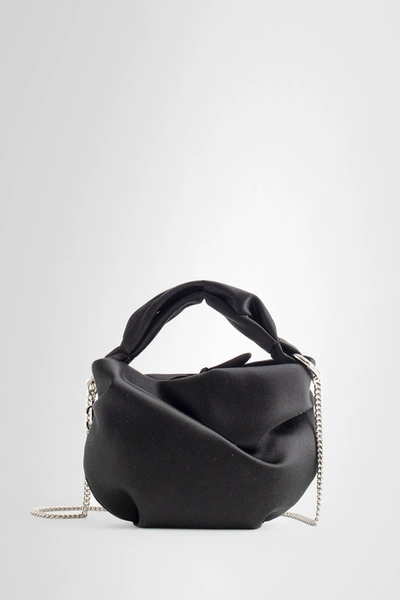 Jimmy Choo Woman Black Top Handle Bags