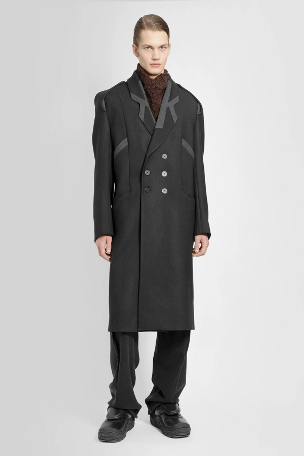 ジャケット・アウター kiko kostadinov critias coat 23aw 44 kiko kostadinov critias coat 23aw 44 Kiko Kostadinov Man Black