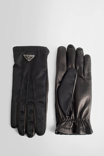 Prada Man Black Gloves