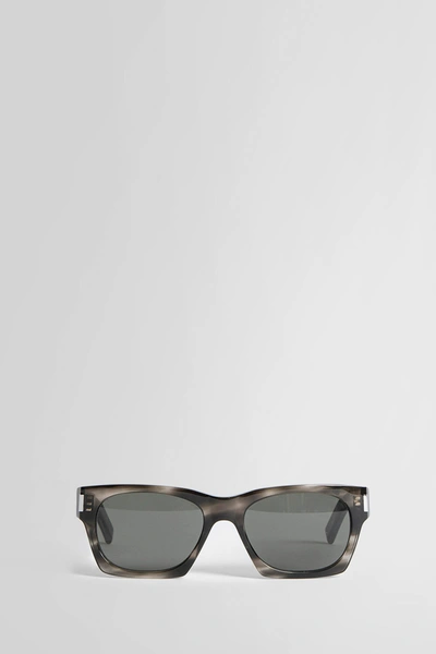 Saint Laurent Unisex Grey Eyewear In Grey