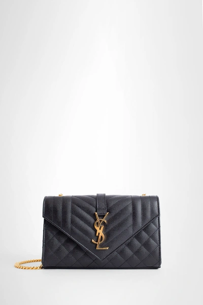 Saint Laurent Woman Black Shoulder Bags