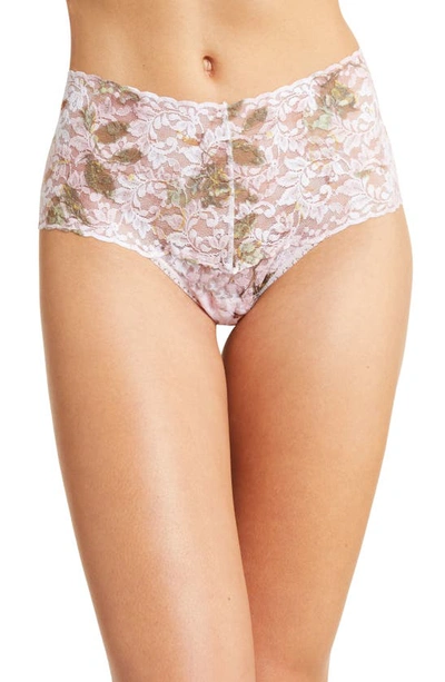 Hanky Panky Retro Thong In Antique Lilly