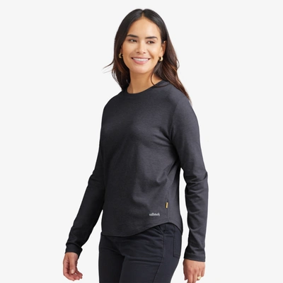 Allbirds Women's Soft Merino Long Sleeve Tee In Black