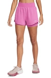 Nike Dri-fit High Waist Shorts In Cosmic Fuchsia