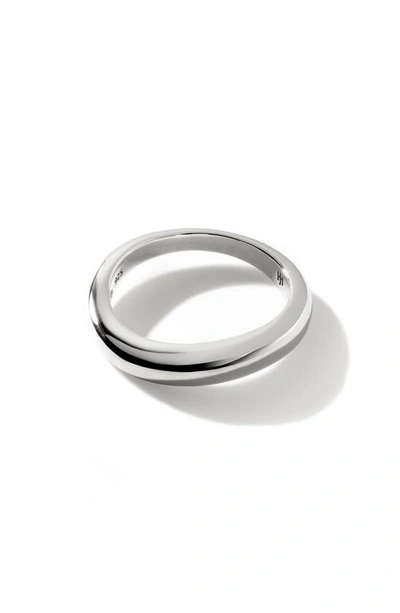 John Hardy Surf Sterling Silver Band Ring
