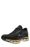 Mizuno Wave Sky 6 Running Sneaker In Black-tradewinds