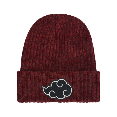 Concept One Akatsuki Cloud Marl Cuff Beanie In Red