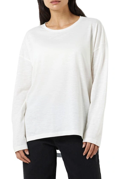 Noisy May Mathilde Long Sleeve Sweater In Sugar Swizzle