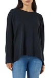 Noisy May Mathilde Long Sleeve Sweater In Black