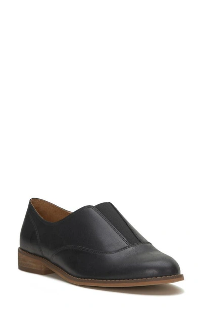 Lucky Brand Erlina Loafer In Black Leather