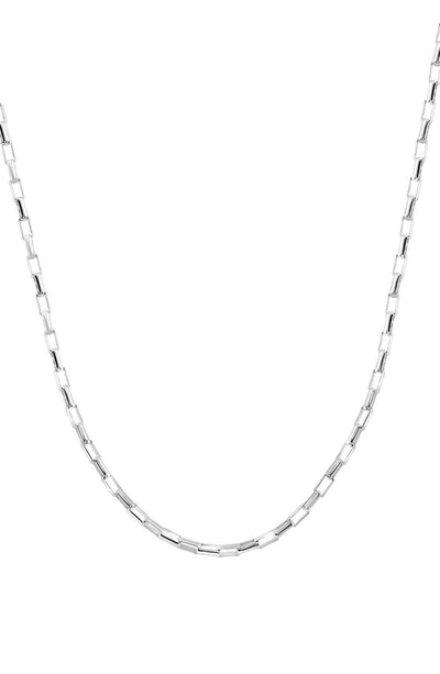 Effy Sterling Silver Chain Necklace In Burgundy