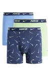 Vibe Swoosh Print/ Blue