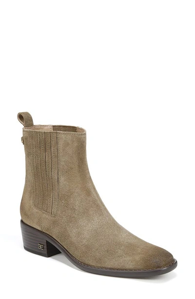 Sam Edelman Bronson Chelsea Boot In Washed Stone